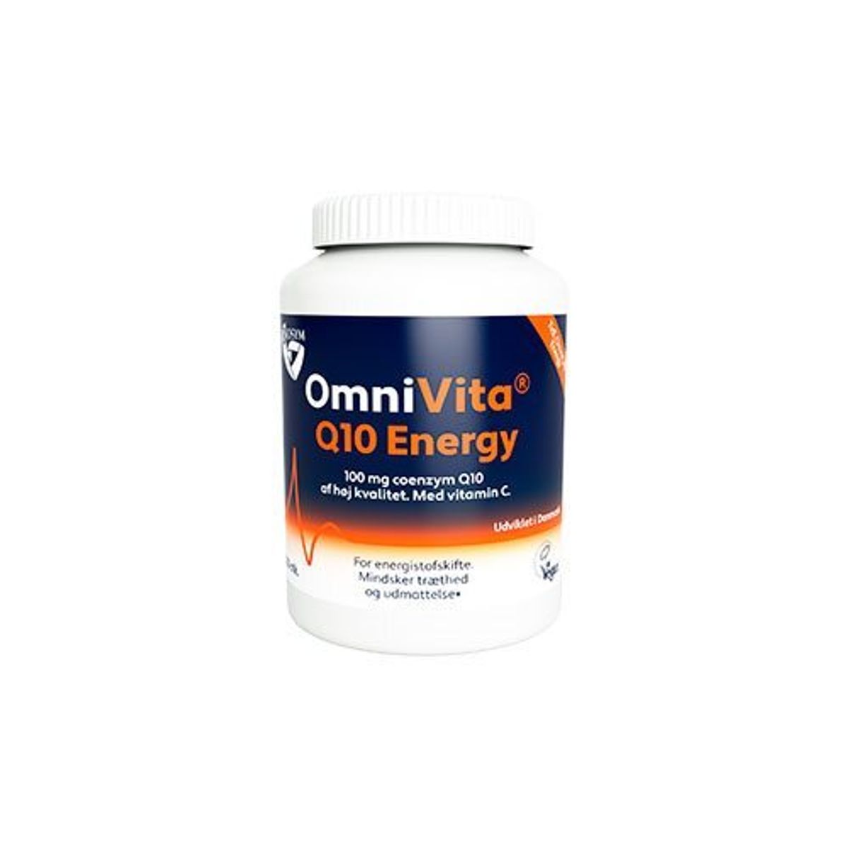 OmniVita Q10 Energy 100 mg. - 100 kapsler