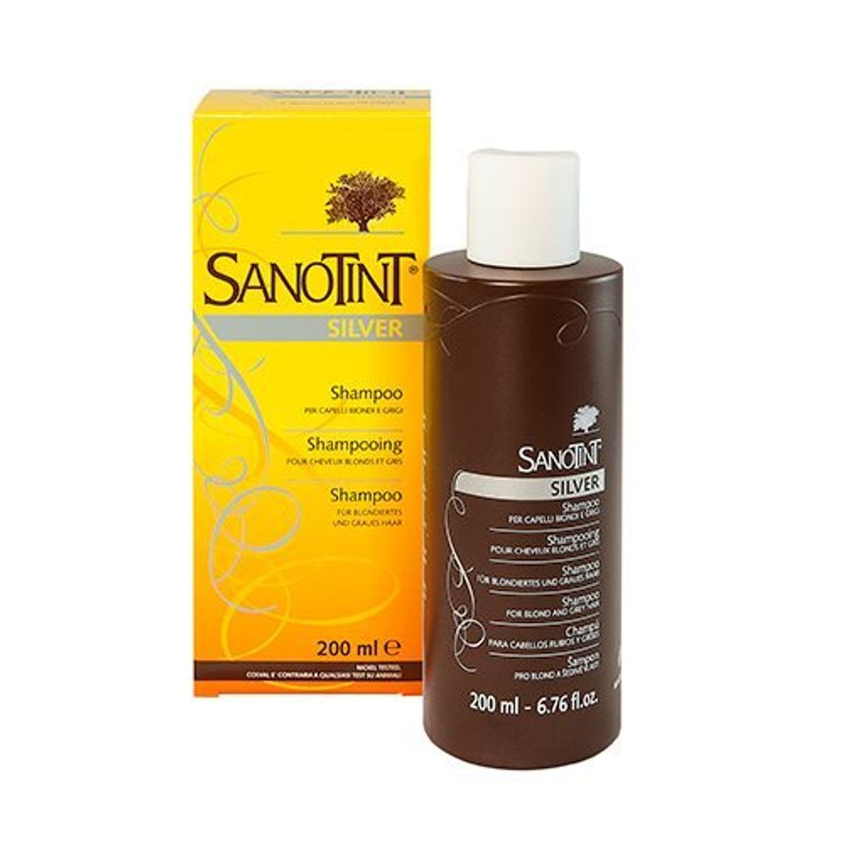 Sanotint Silver Shampoo - 200 ml.