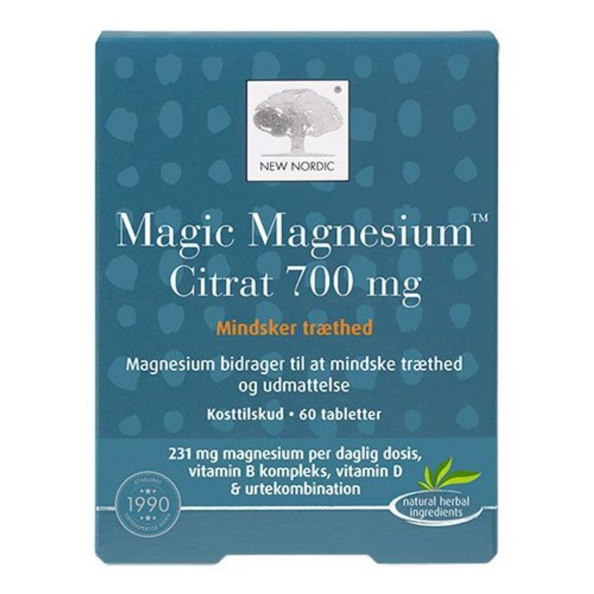 Magic Magnesium Citrat - 60 tabletter