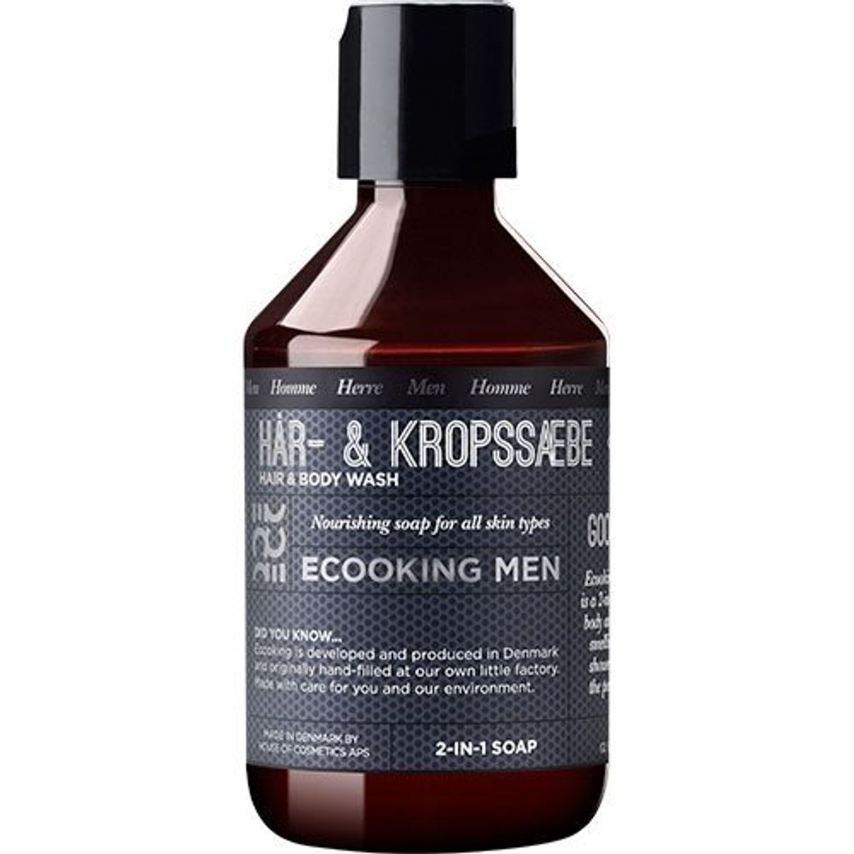 Ecooking Hair & Body Wash - 250 ml.