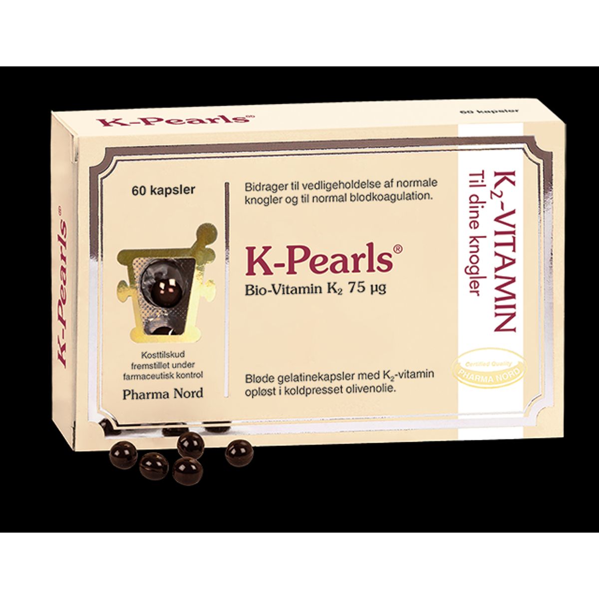 K-Pearls Pharma Nord - 60 kapsler