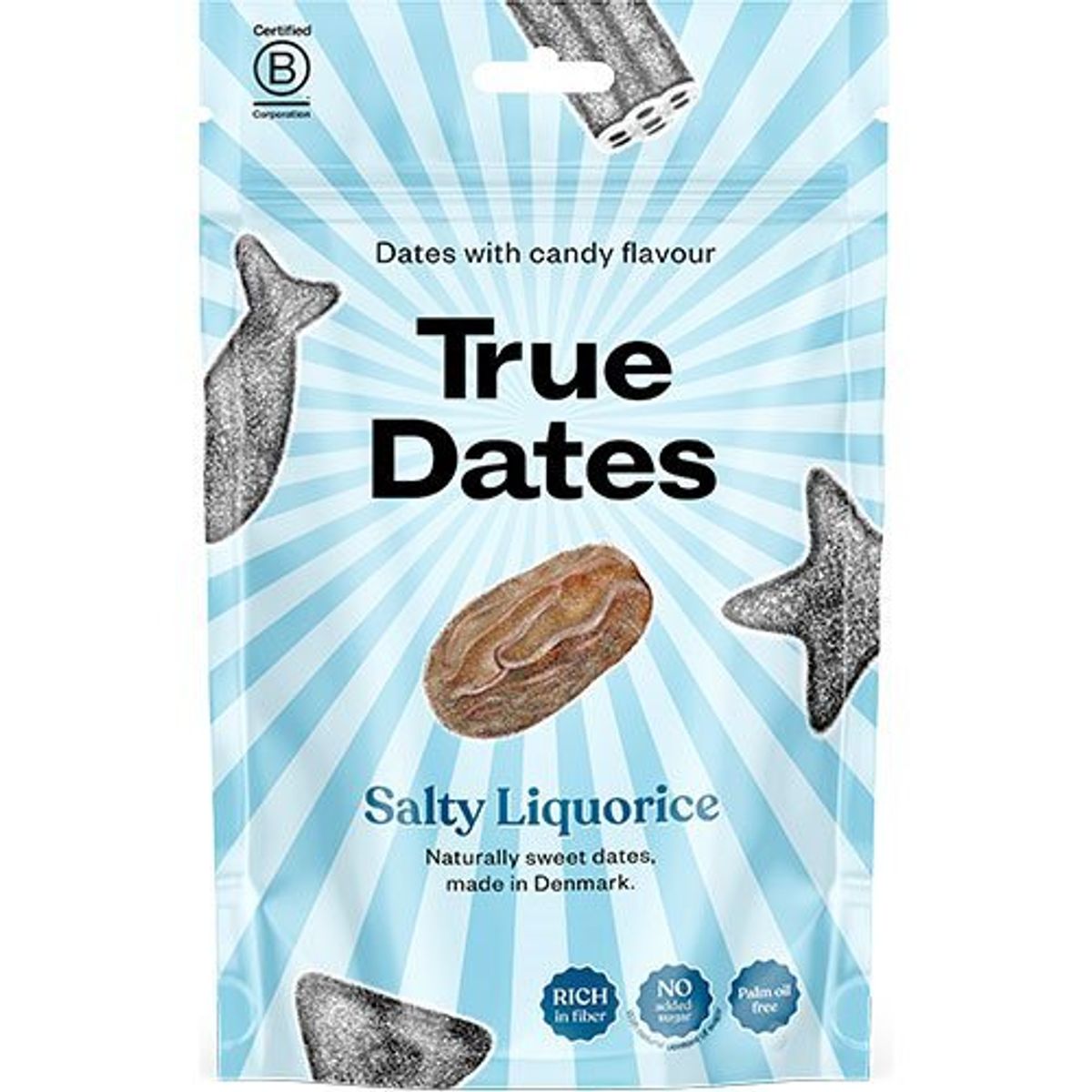 True Dates - Salty Liqourice - 100 gram