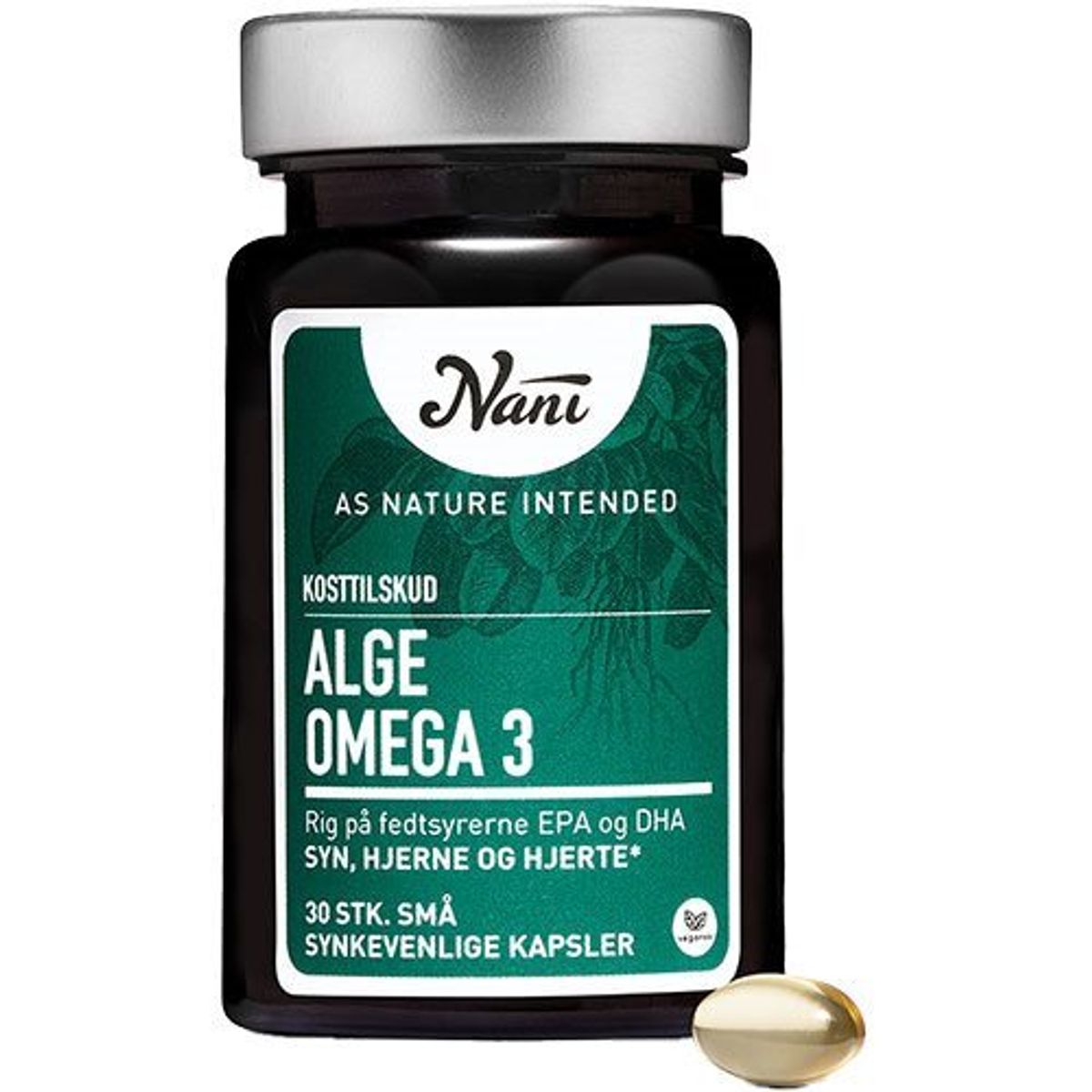 Nani Alge Omega 3 - 30 kapsler