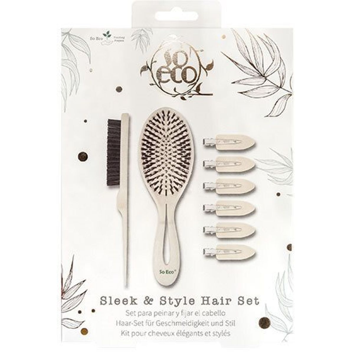 So Eco Sleek & Style Hair Set - værdi 189,- - 1 stk.