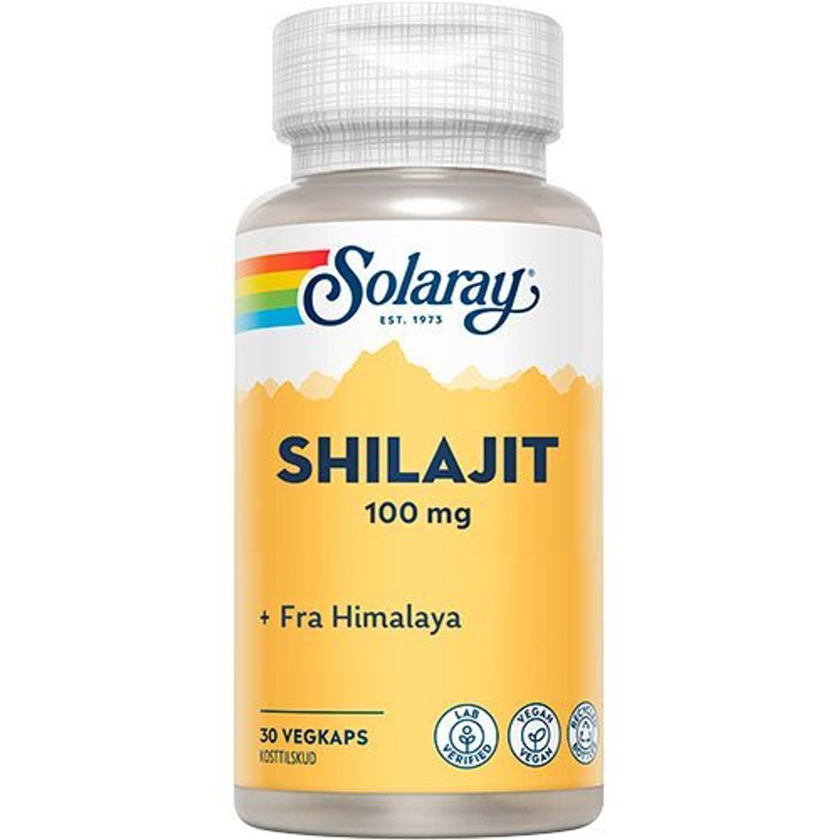 Shilajit Solaray - 30 kapsler