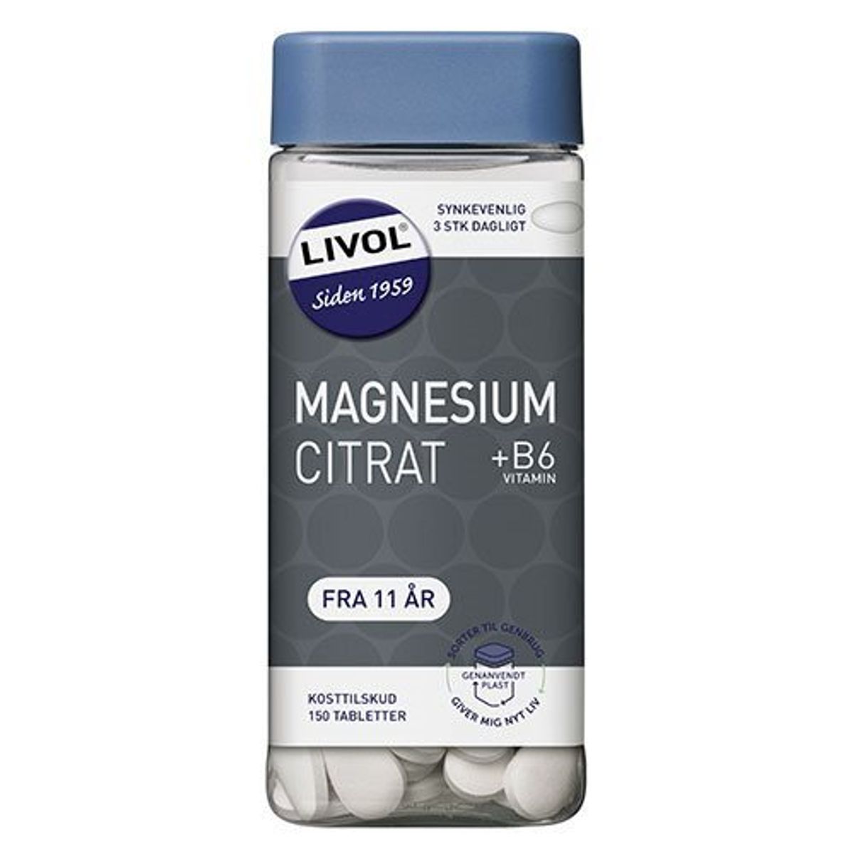 Livol Magnesium Citrat - 150 tabletter