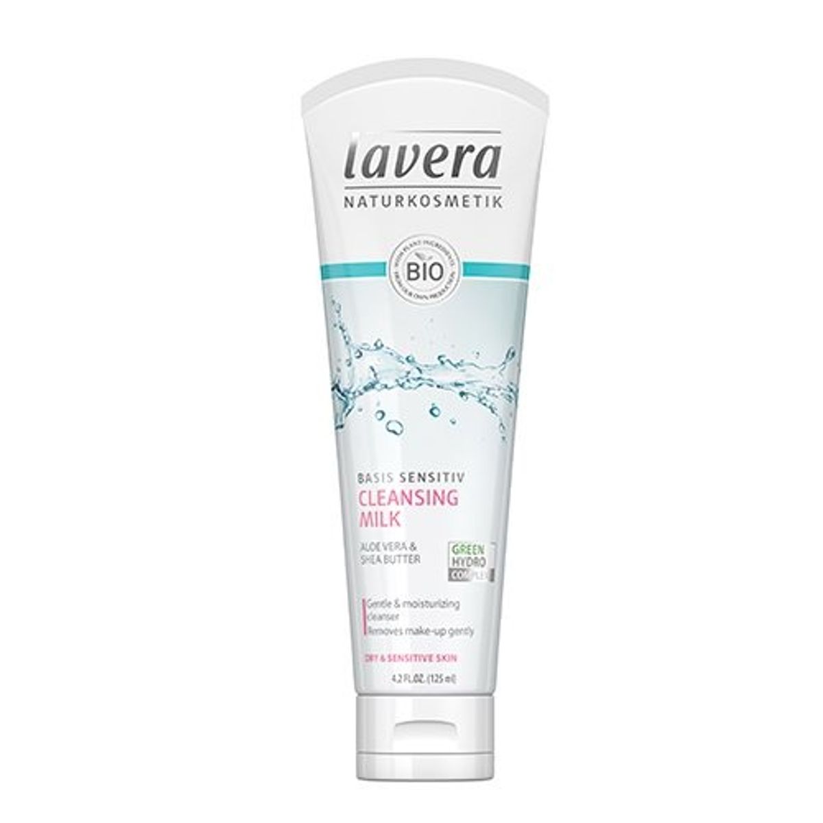 Lavera Basis Sensitiv Rensemælk 2 i 1 - 125 ml.