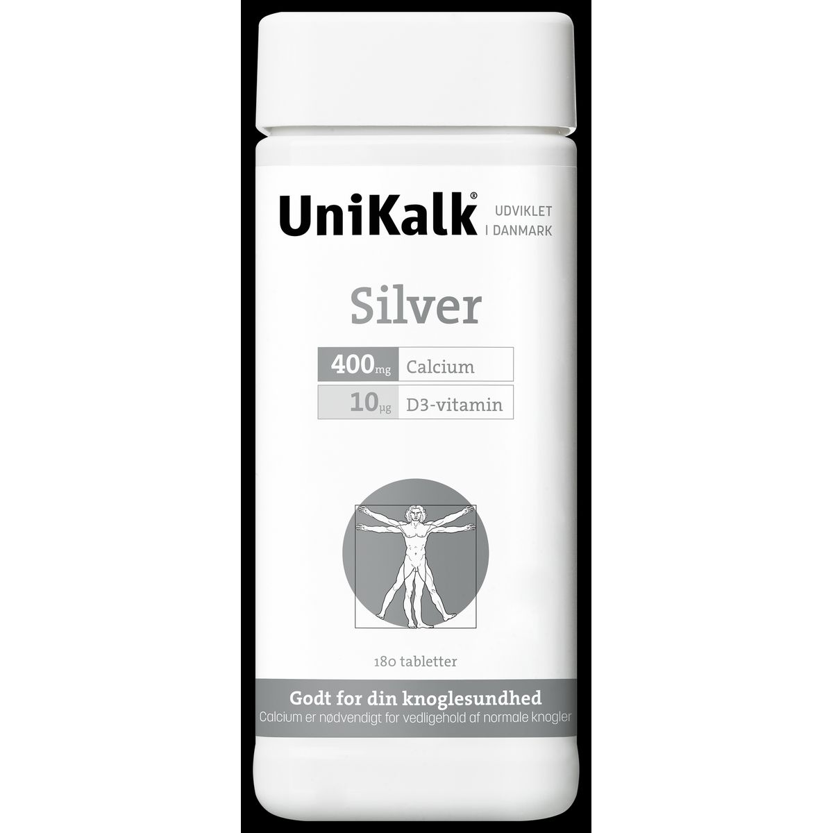 Unikalk Silver - 180 tabletter.