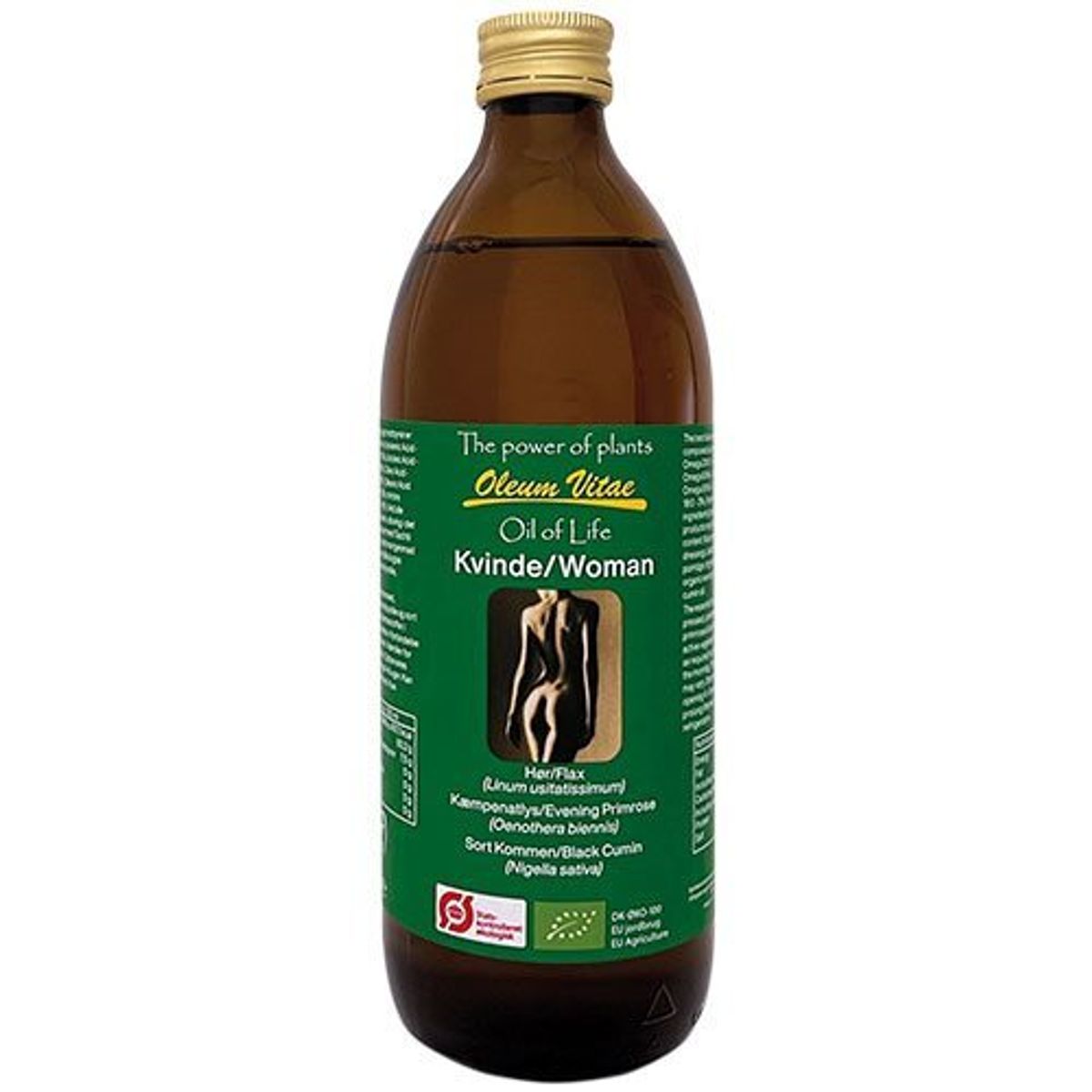 Oil of life til kvinder omega 3-6-9 økologisk - 500 ml.