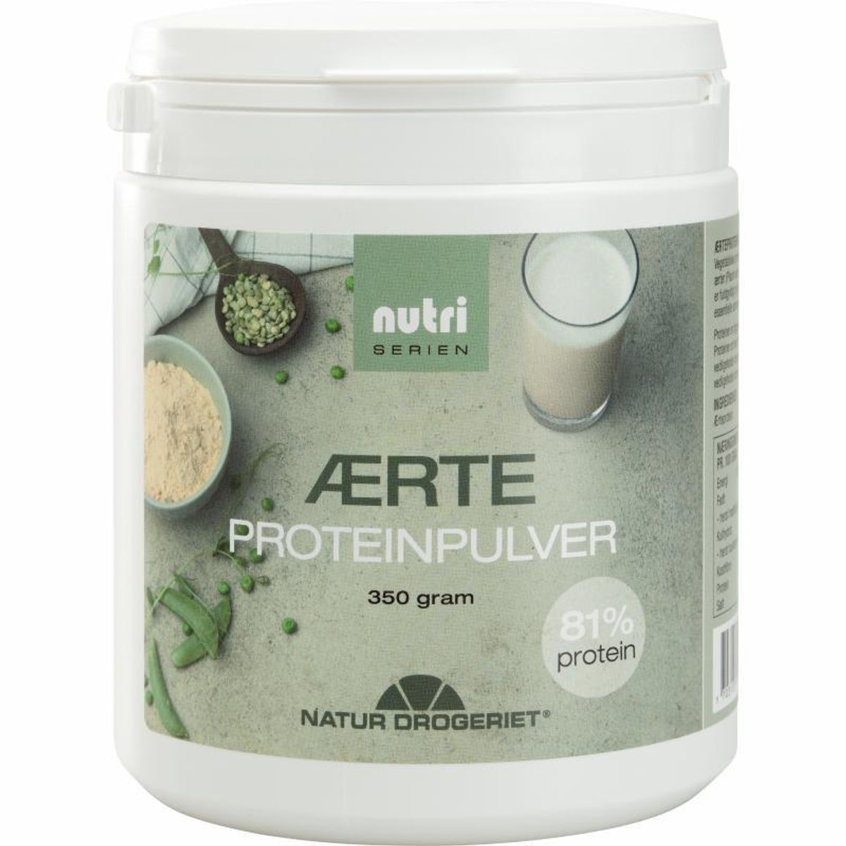 Ærteprotein Mega 83% - 350 gram