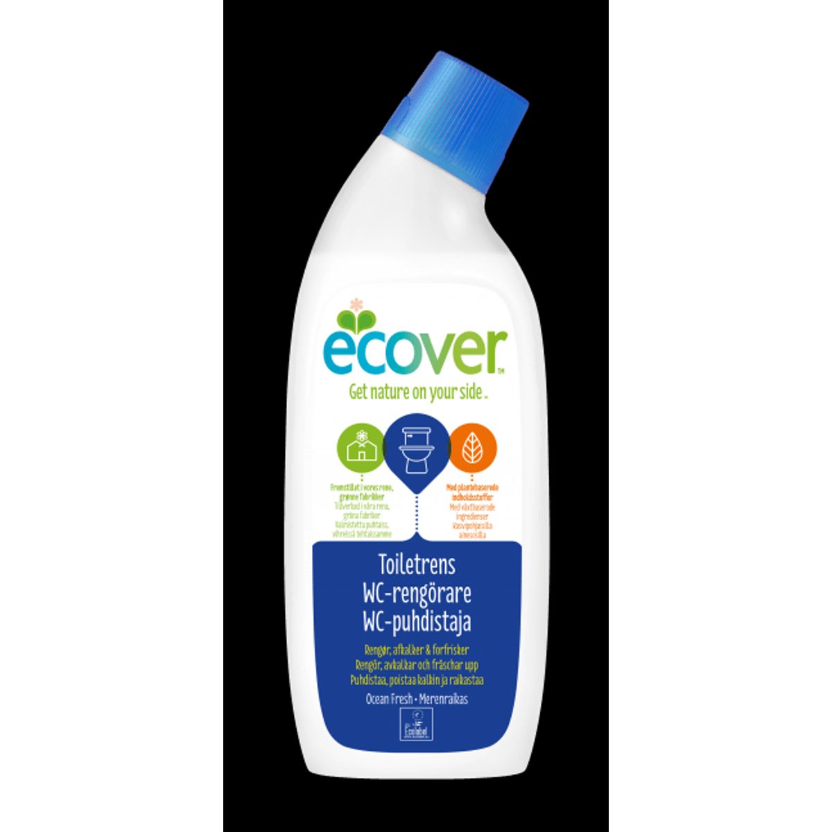 Ecover Toiletrens Ocean Fresh - 750 ml.