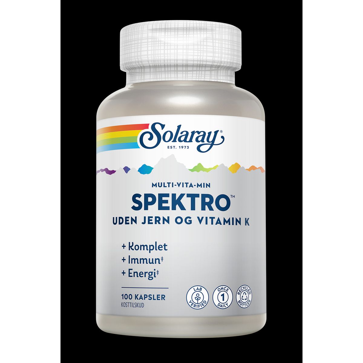 Spektro uden jern og Vitamin K - 100 kapsler