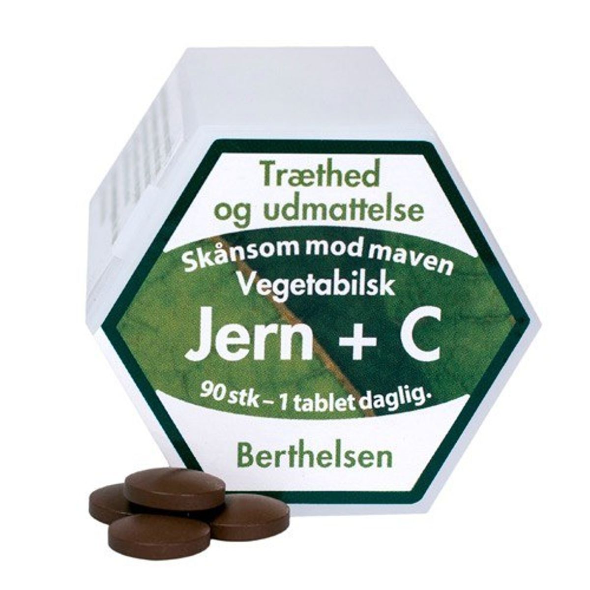 Berthelsen Jern med C - 90 tabletter