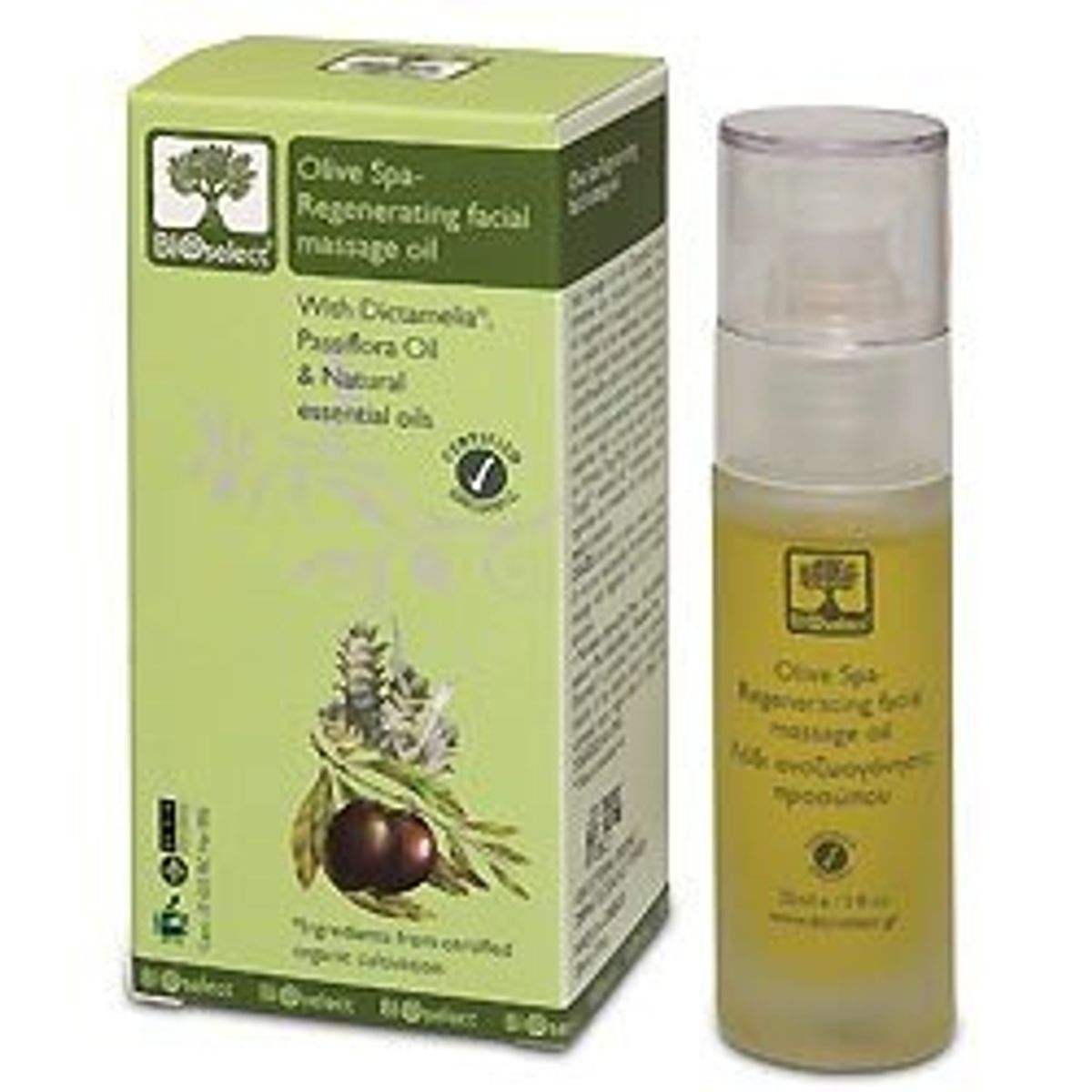 Bioselect Ansigtsmassageolie - 30 ml.