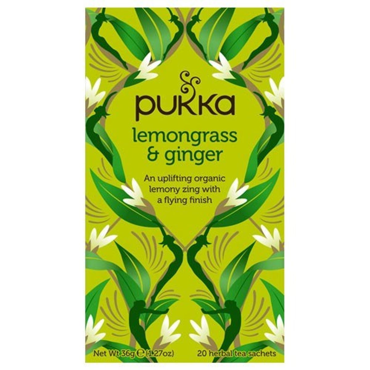 Pukka Lemongrass & ginger Økologisk - 20 breve