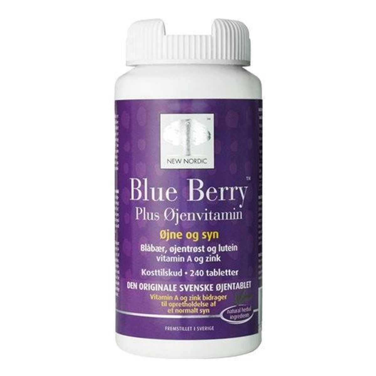 Blue Berry 10 mg. - 240 tabletter