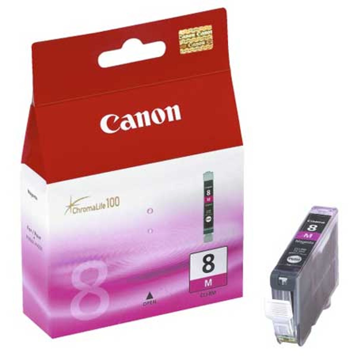 Canon CLI 8 M 0622B001 Magenta blækpatron, Original