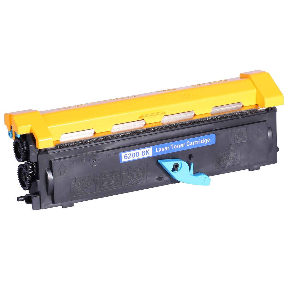 Pixojet toner Epson EPL 6200 - C13S050166 sort 6000 sider