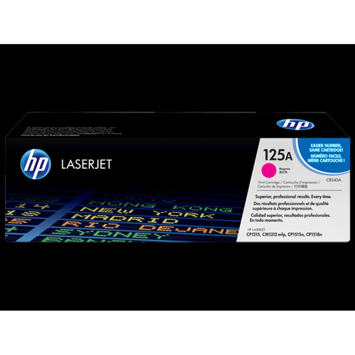 HP 125A - CB543A Toner Original Magenta 1400 sider