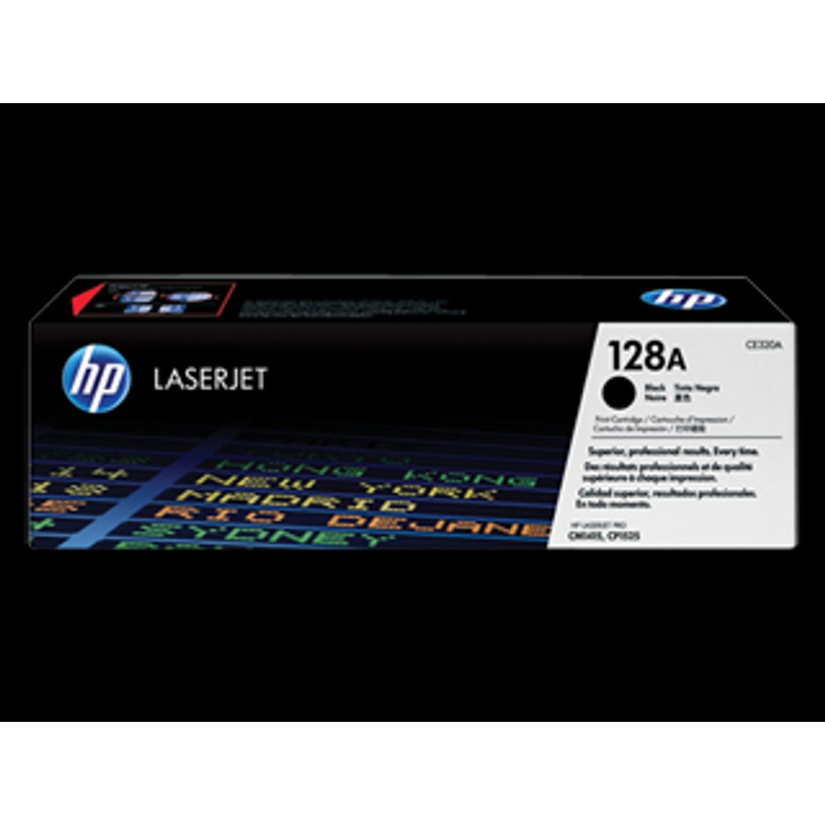 HP 128A - CE320A Toner Original Sort 2000 sider