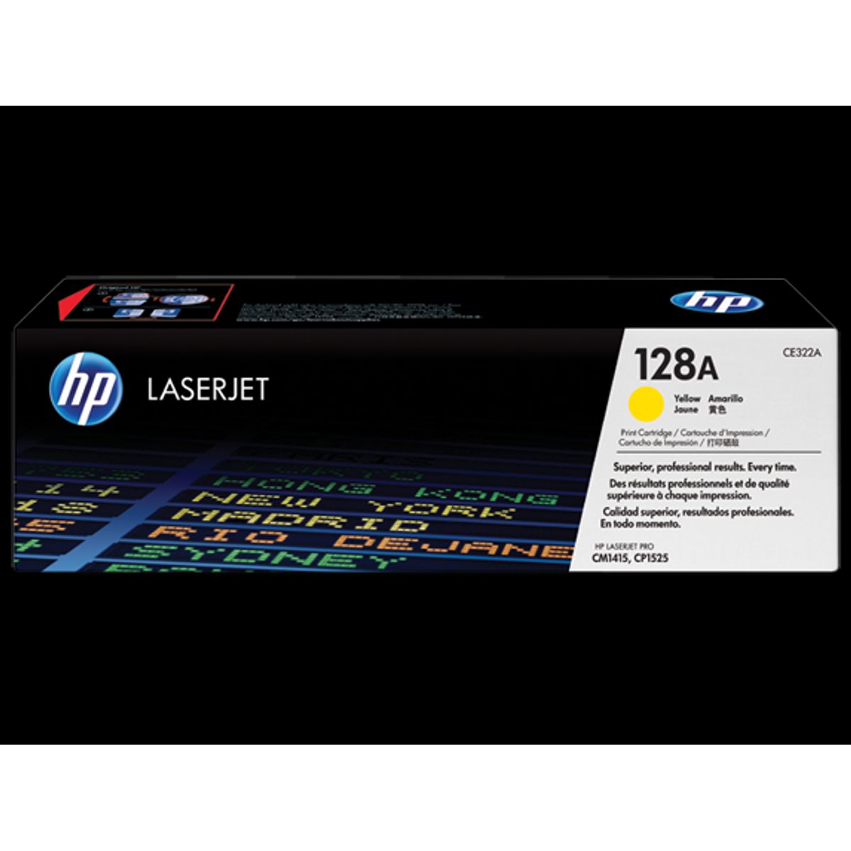 HP 128A - CE322A Toner Original Gul 1300 sider