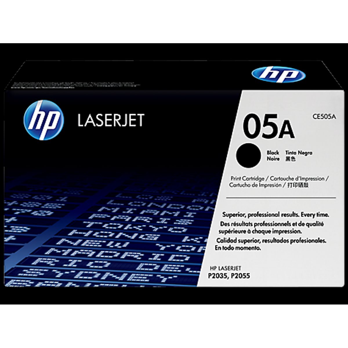 HP 05A - CE505A Toner Original Sort 2300 sider