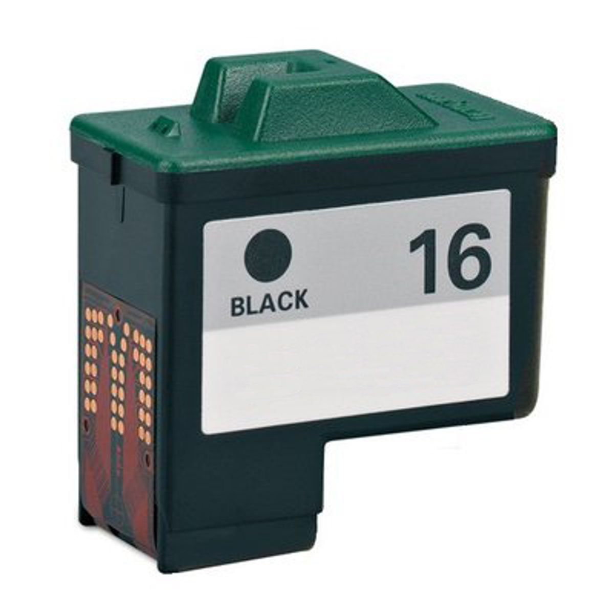 Pixojet blækpatron Lexmark 16 BK - 10N0016 sort 12 ml