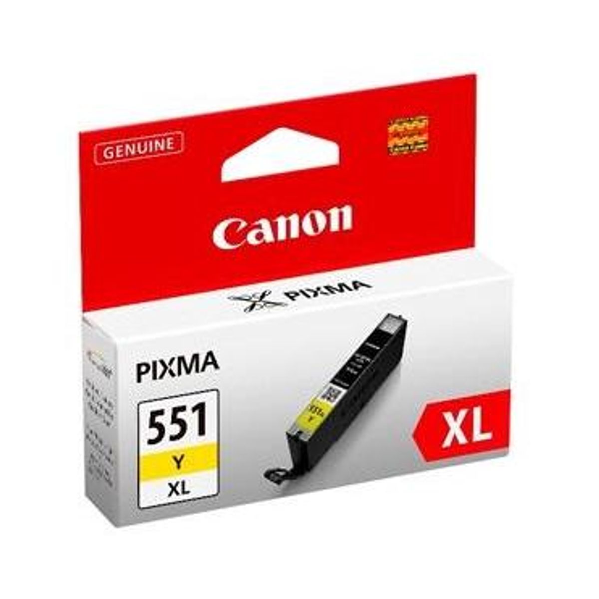 Canon CLI 551 XL Y 6446B001 gul blækpatron, Original, 11 ml