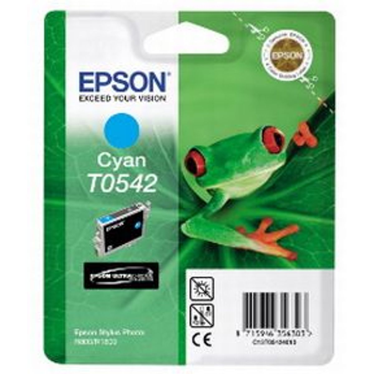 Epson T0542 C - C13T05424010 Original - Cyan 400 sider