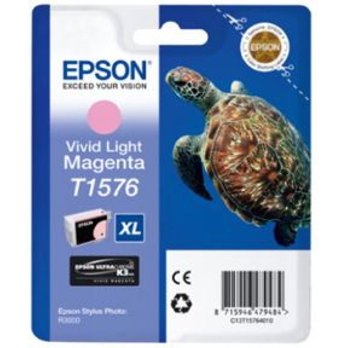 Epson T1576 LM - C13T15764010 Original - Lys Magenta 25,95 ml