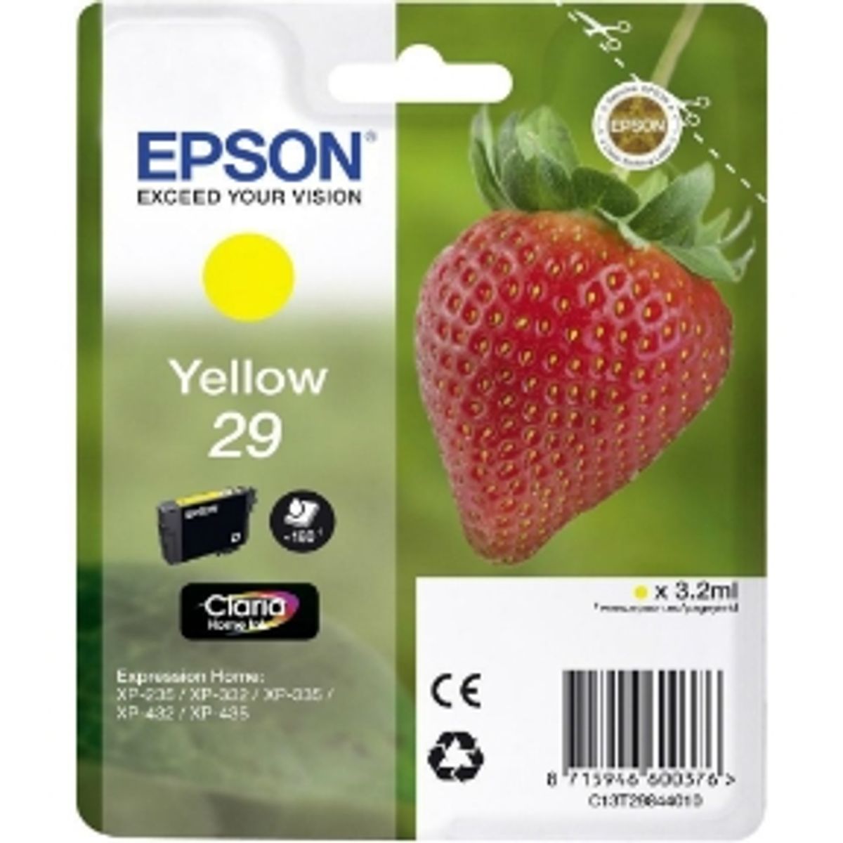 Epson 29 T2984 Y - C13T29844010 Original - Gul 3,2 ml