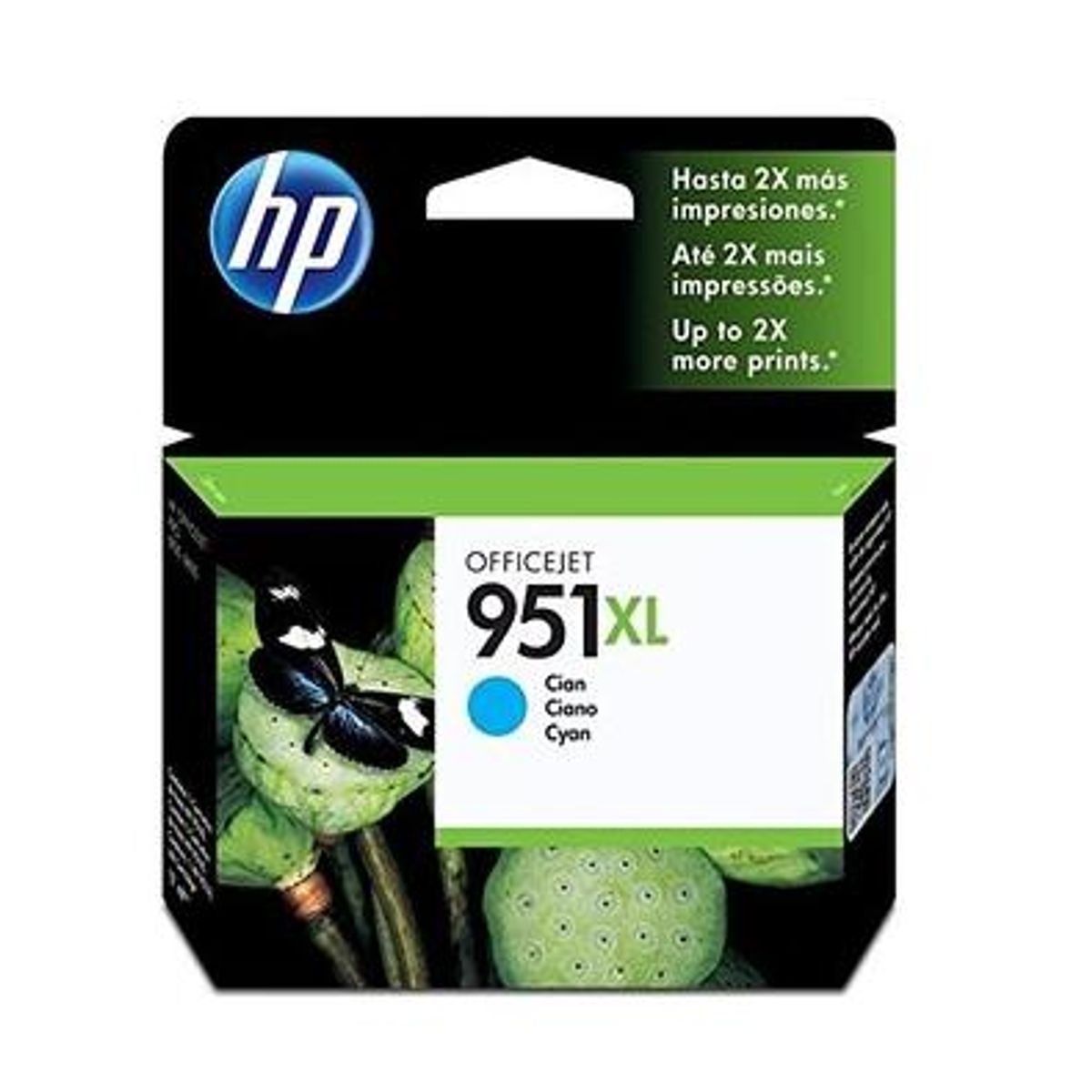 HP 951 XL C (CN046AE) cyan blækpatron, Original