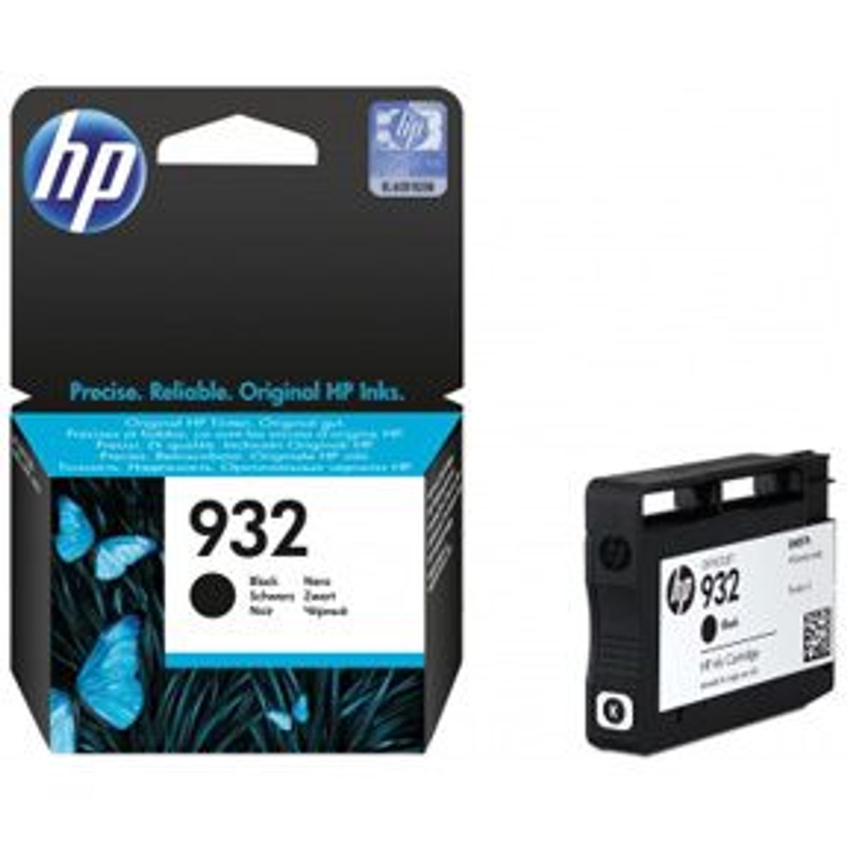 HP 932 BK (CN057AE) sort Blækpatron, Original