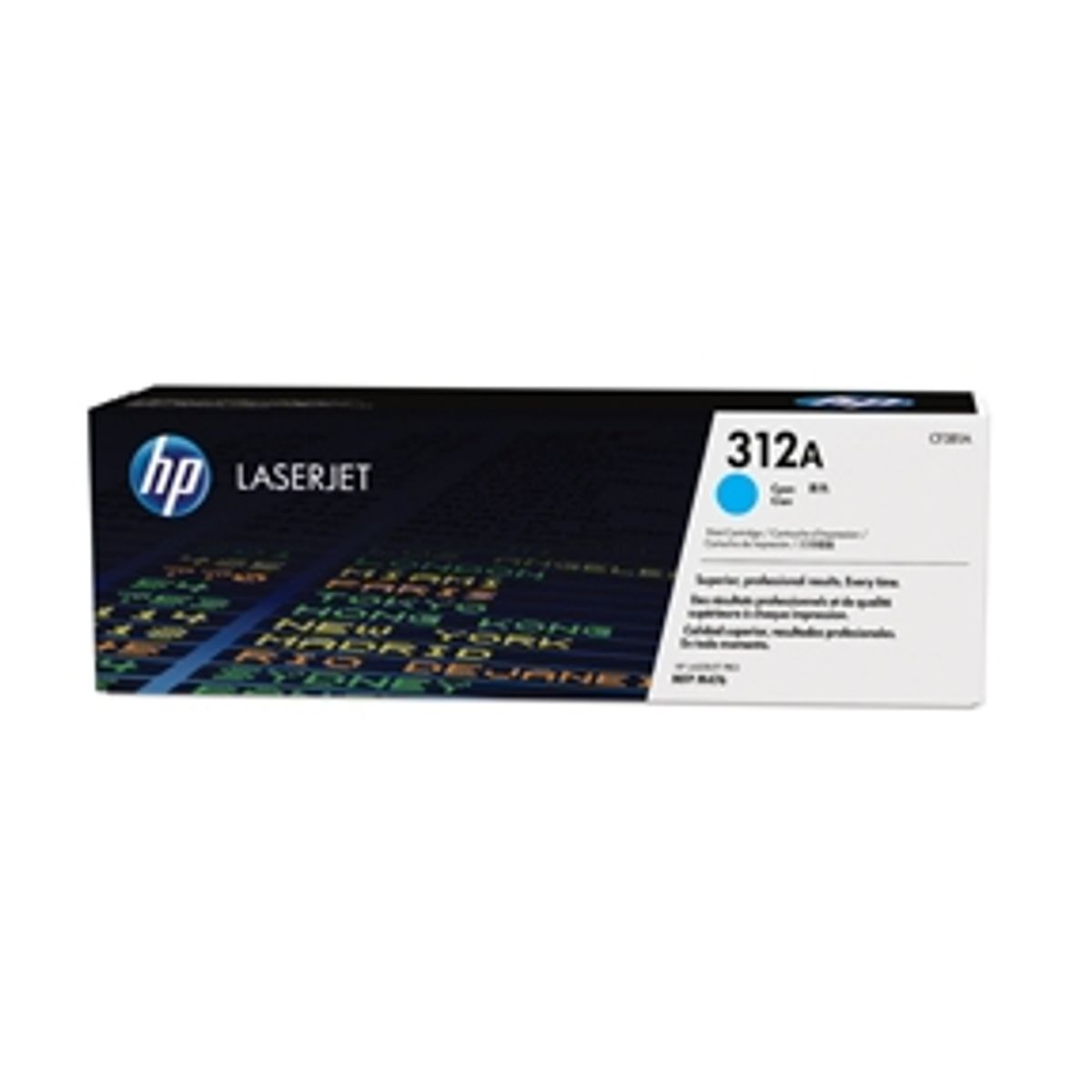 HP 312A - CF381A Toner Original Cyan 2400 sider