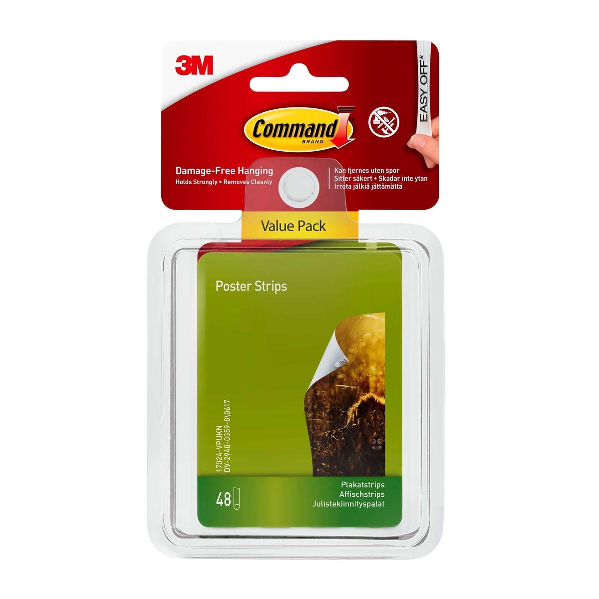 3M Command Plakatstrips Value Pack