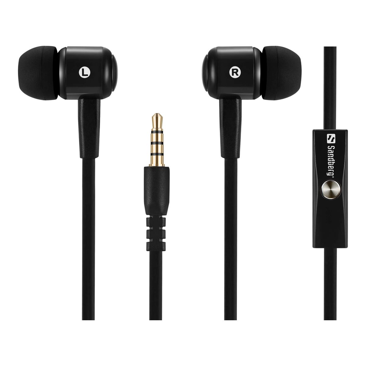 Sandberg Speak´n Go In-Ear, Sort