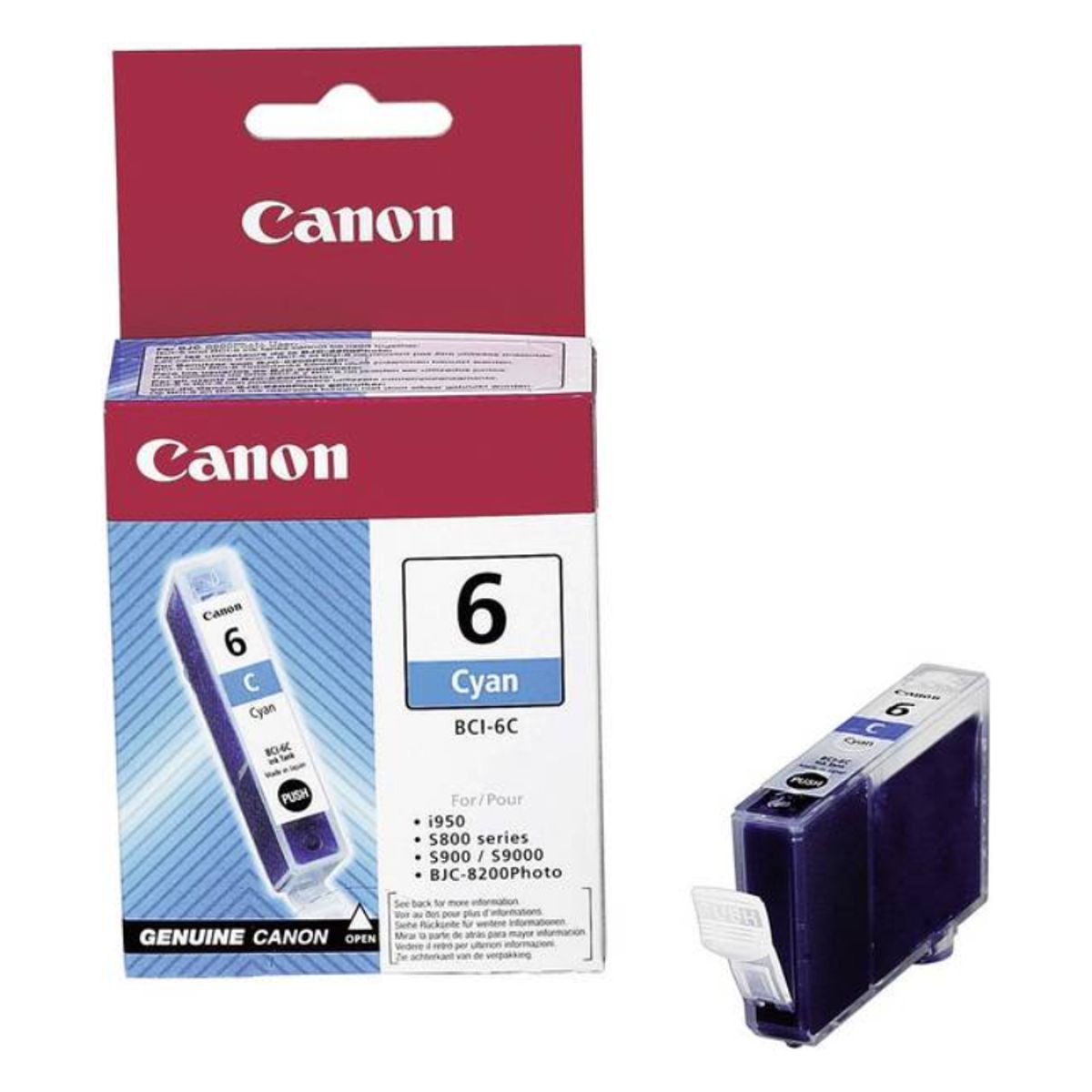 Canon BCI-6 - 4706A002 blækpatron Original Cyan 13 ml