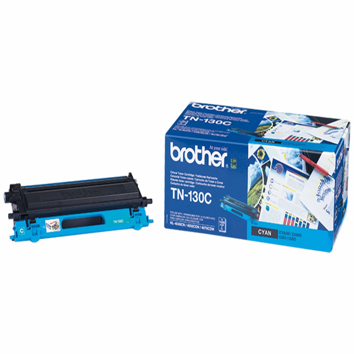 Brother TN130 C Cyan Lasertoner, Original