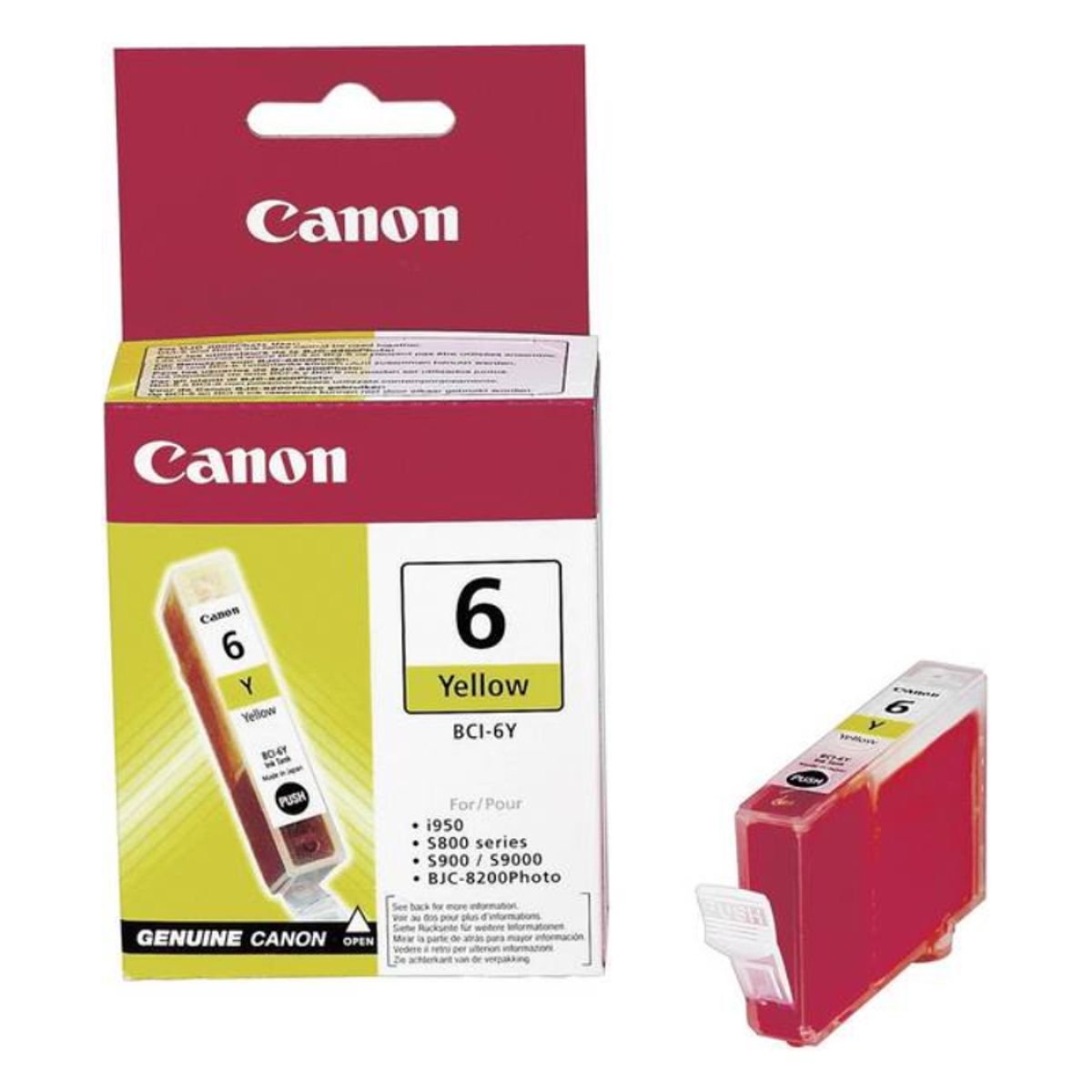 Canon BCI-6 - 4708A002 blækpatron Original Gul 13 ml