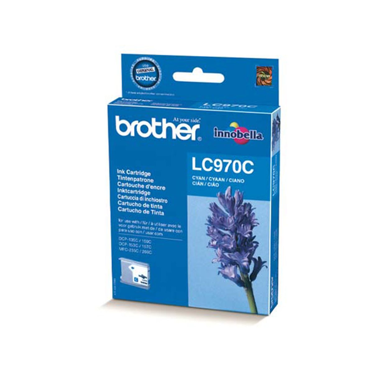 Brother LC 970 C blækpatron - LC970C Original - Cyan 6 ml