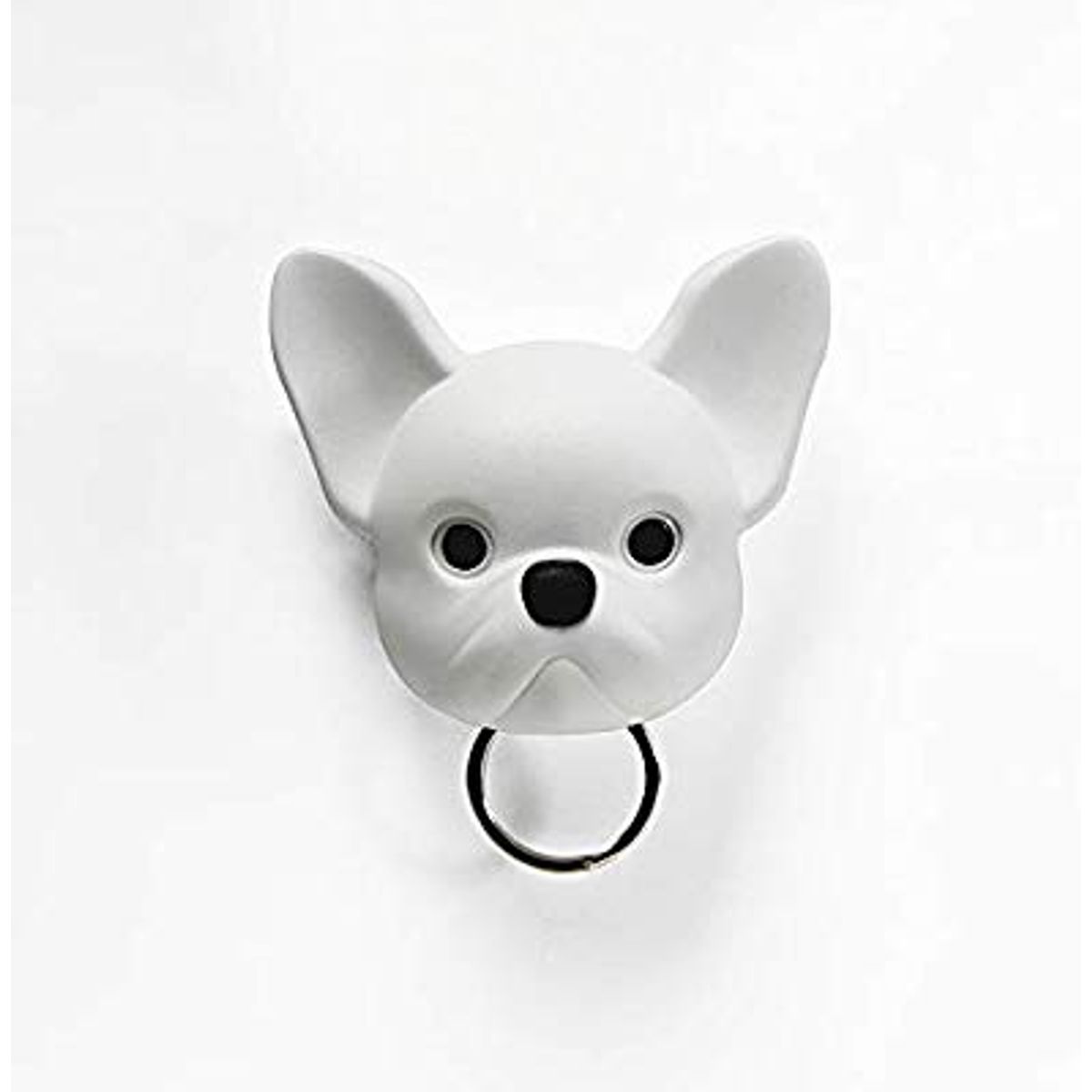 Qualy Frenchy Dog Key Holder, Hvid