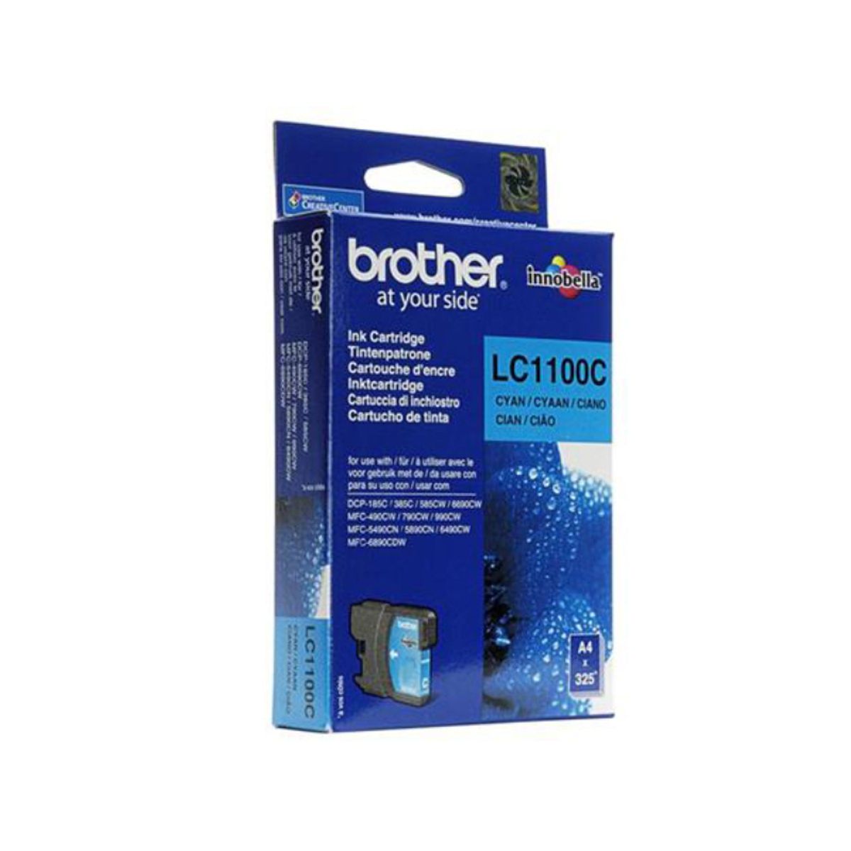 Brother LC1100 C blækpatron - Original - Cyan 5,95 ml