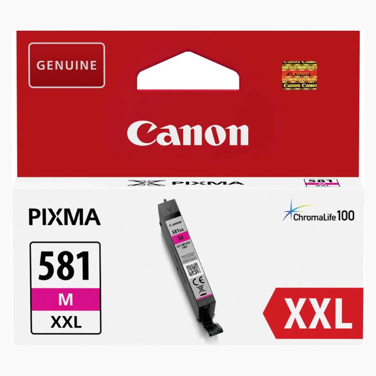 Canon CLI-581 XXL blækpatron - 1996C001 Original - Magenta 11,7 ml