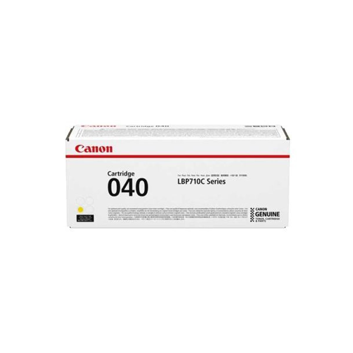 Canon CRG040Y Gul Lasertoner, Original