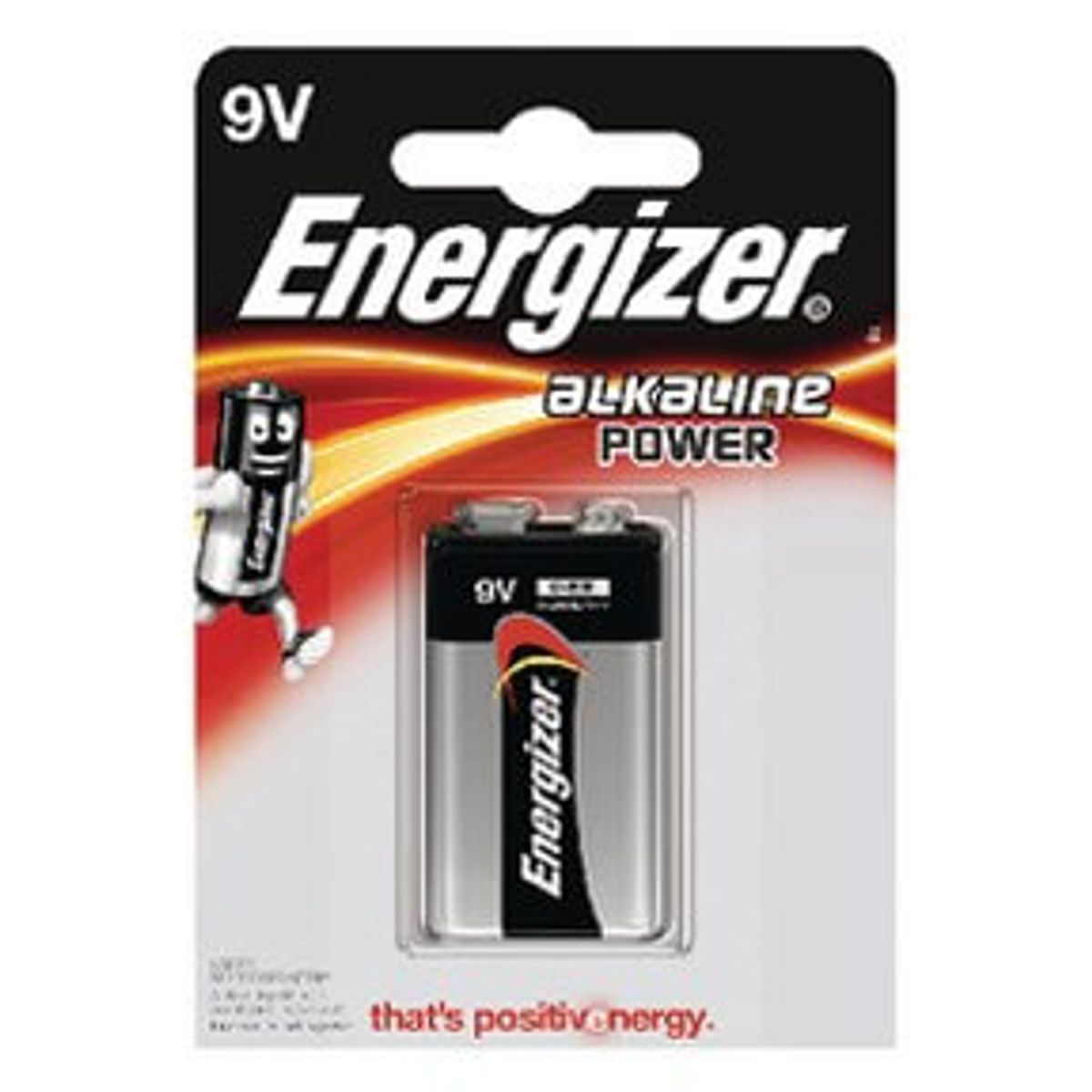 Energizer 9V batteri Power, 1 stk