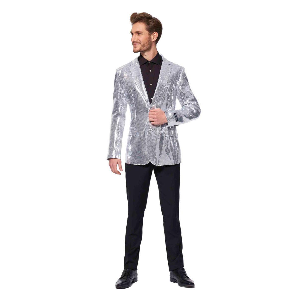 Suitmeister - Sequins Silver Blazer EU46