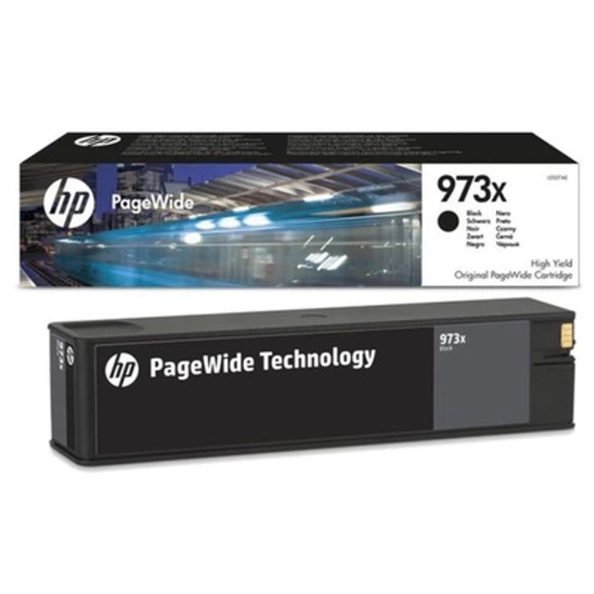 HP 973X BK - L0S07AE Original - Sort 10000 sider