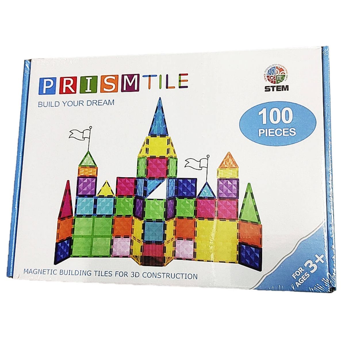 Magnetic Tiles byggesæt 100 stk