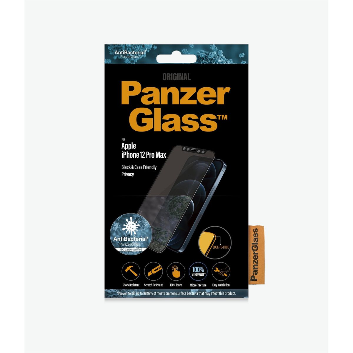 PanzerGlass iPhone 12 Pro Max - Privacy, sort