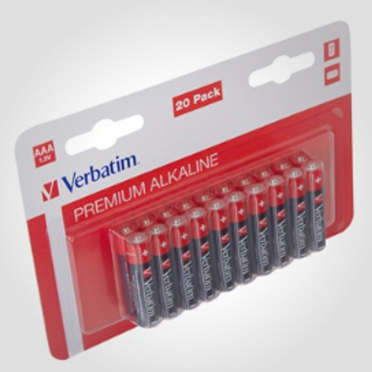 Verbatim Alkaline AAA batterier (20 stk)